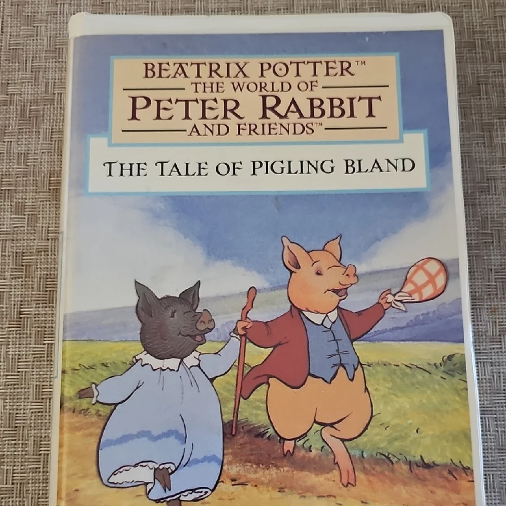 Beatrix Potter Peter Rabbit: The Tale of Pigling Bland 100th Anniversary Ed. VHS